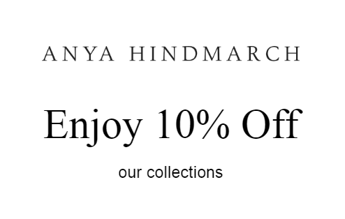 Anya Hindmarch Código promocional
