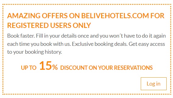 Código promocional BeLiveHotels.com