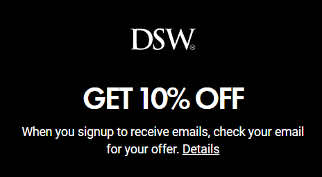 Código promocional DSW