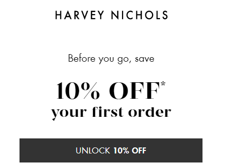 Código promocional HARVEYNICHOLS