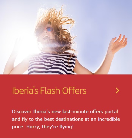 IBERIA Código promocional