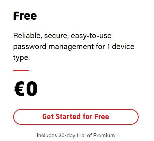 Código promocional Lastpass.com