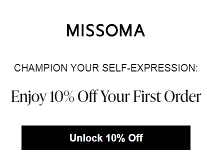 MISSOMA Código promocional
