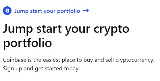 Código promocional Coinbase.com