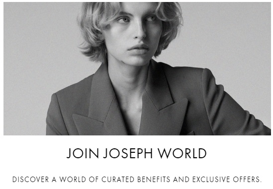 Código promocional joseph-fashion.com